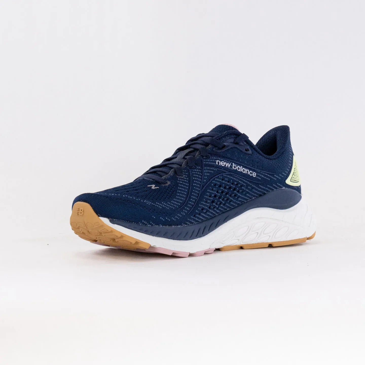 New Balance 860V13 (Women's) - Blue/Pink lightweight foam