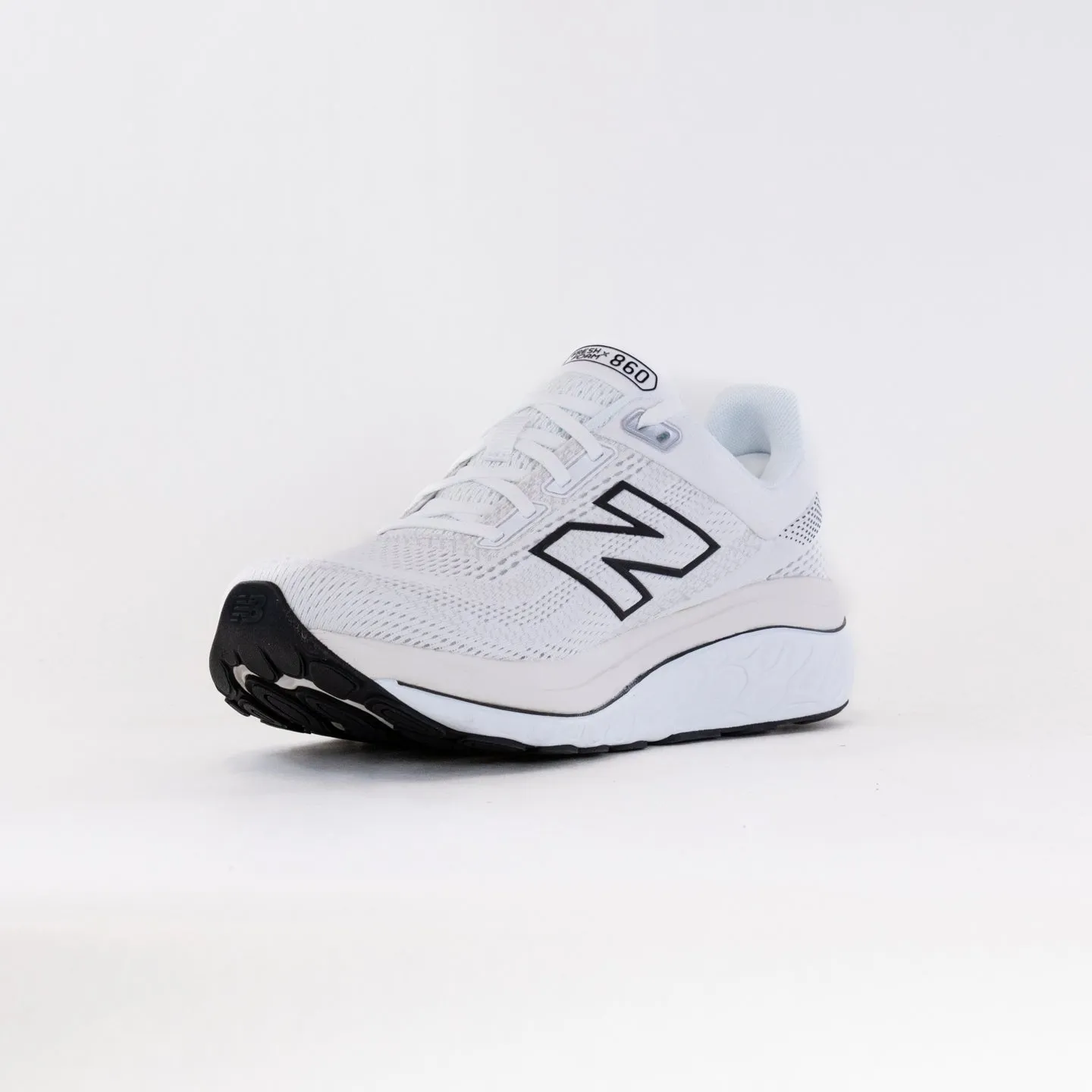 New Balance 860V14 (Men's) - White ride cushion