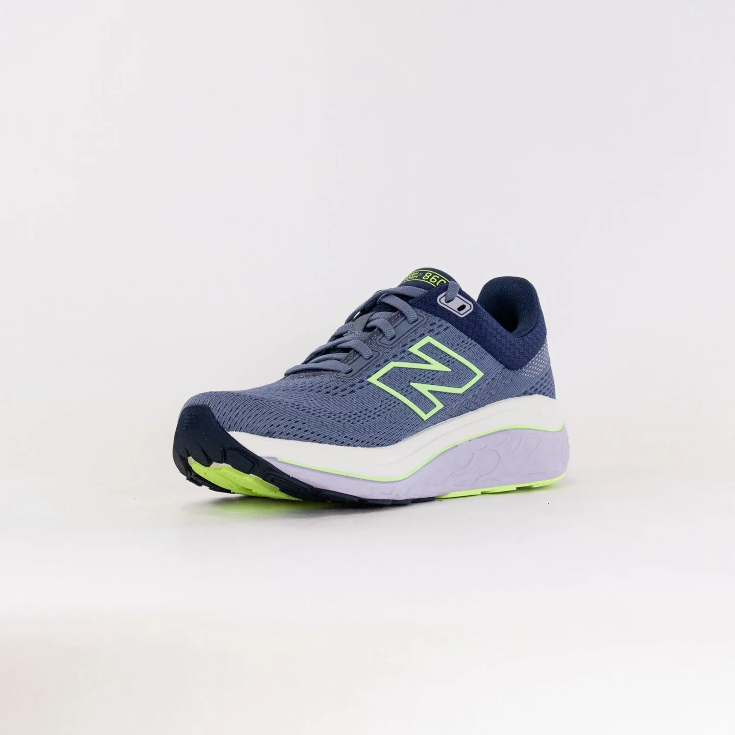 New Balance 860V14 (Women's) - Grey/White heel cloud