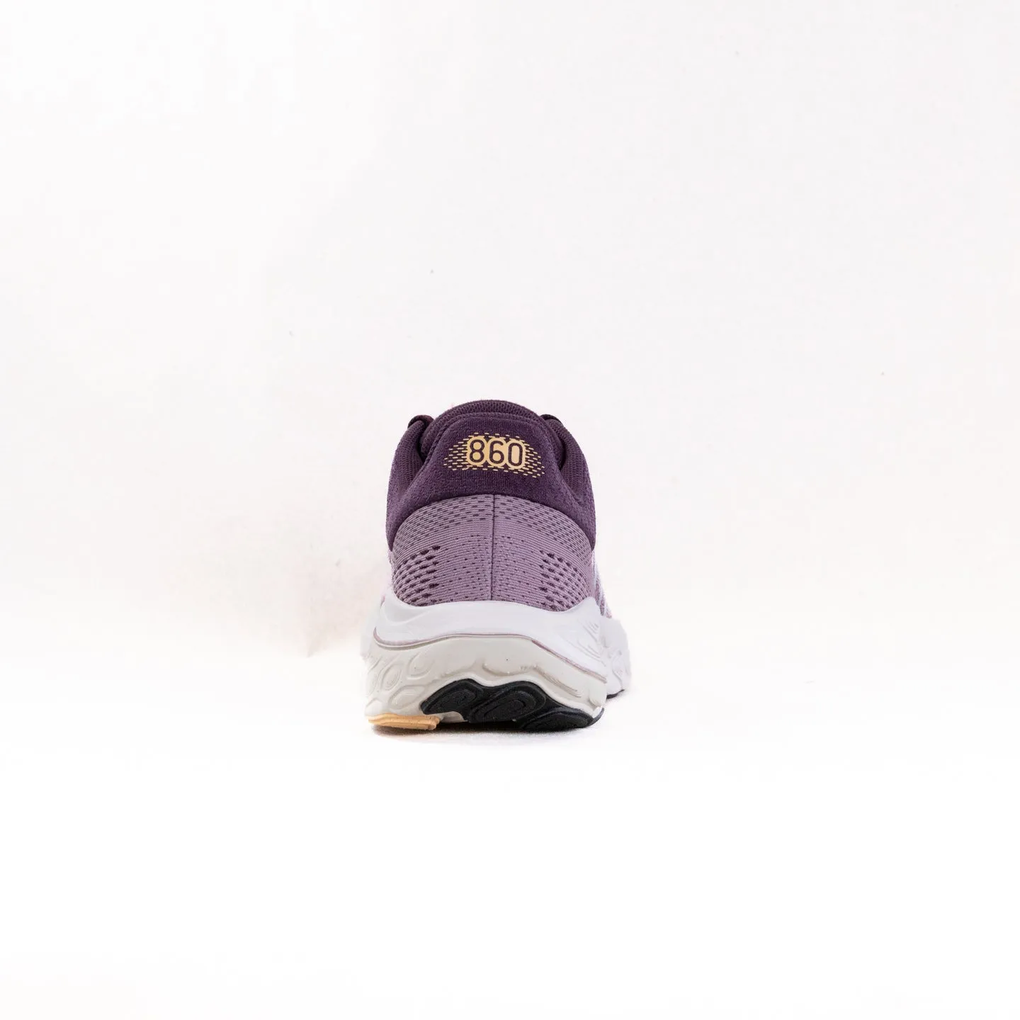 New Balance 860V14 (Women's) - Ice Wine heel lock