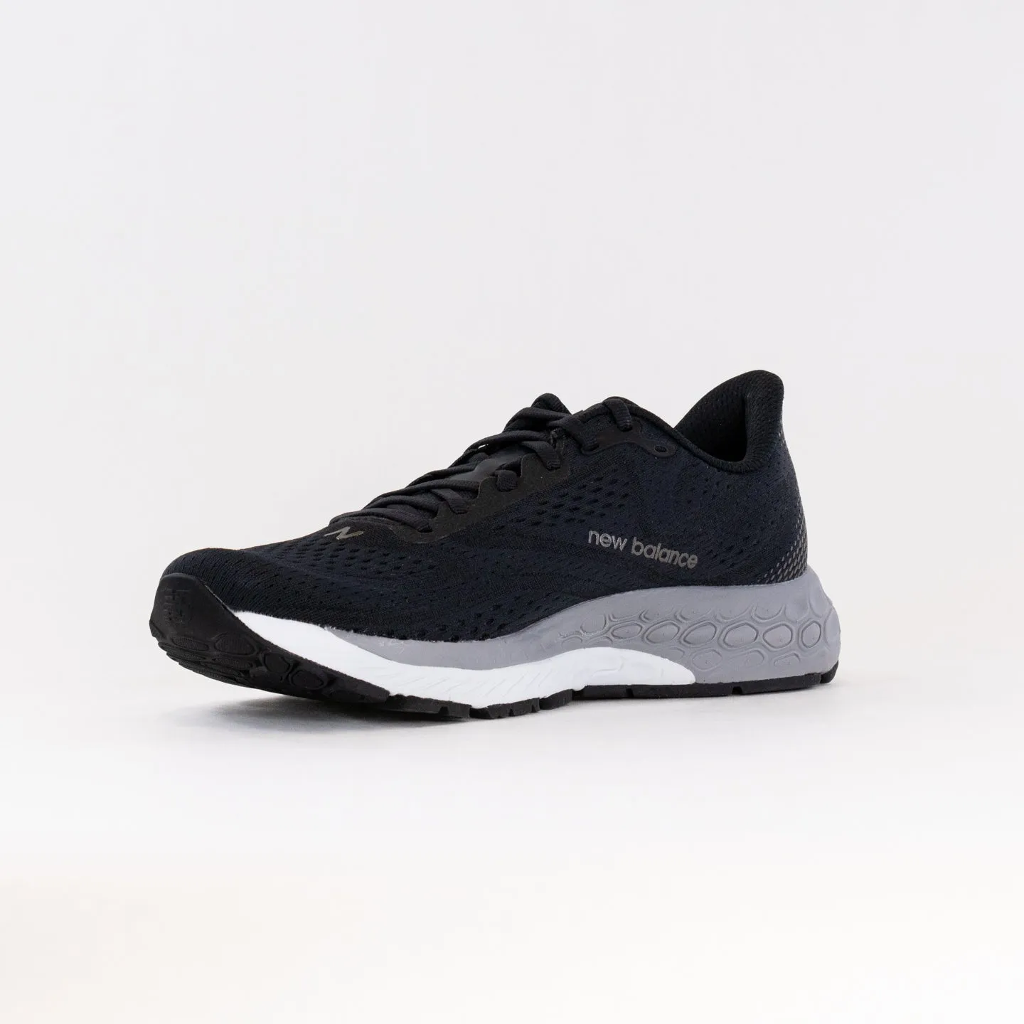 New Balance 880V13 (Men's) - Black/White ankle ride