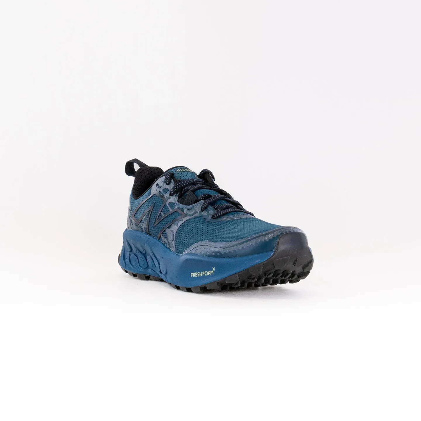 New Balance Fresh Foam X Hierro v8 Gore-Tex (Women's) - Blue/Black form lock