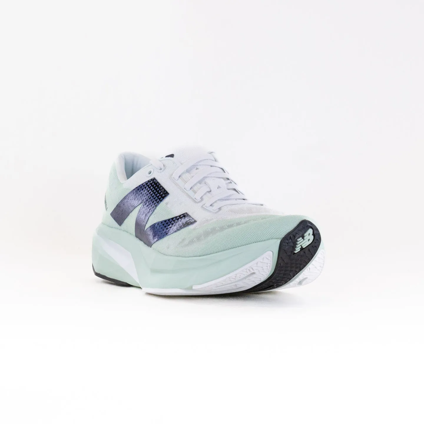 New Balance FuelCell Rebel v4 (Men's) - Green/White ankle zone