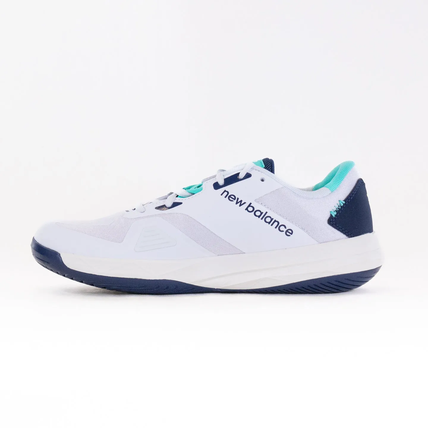New Balance Tennis-Hard Court (Men's) - White/Blue soft landing