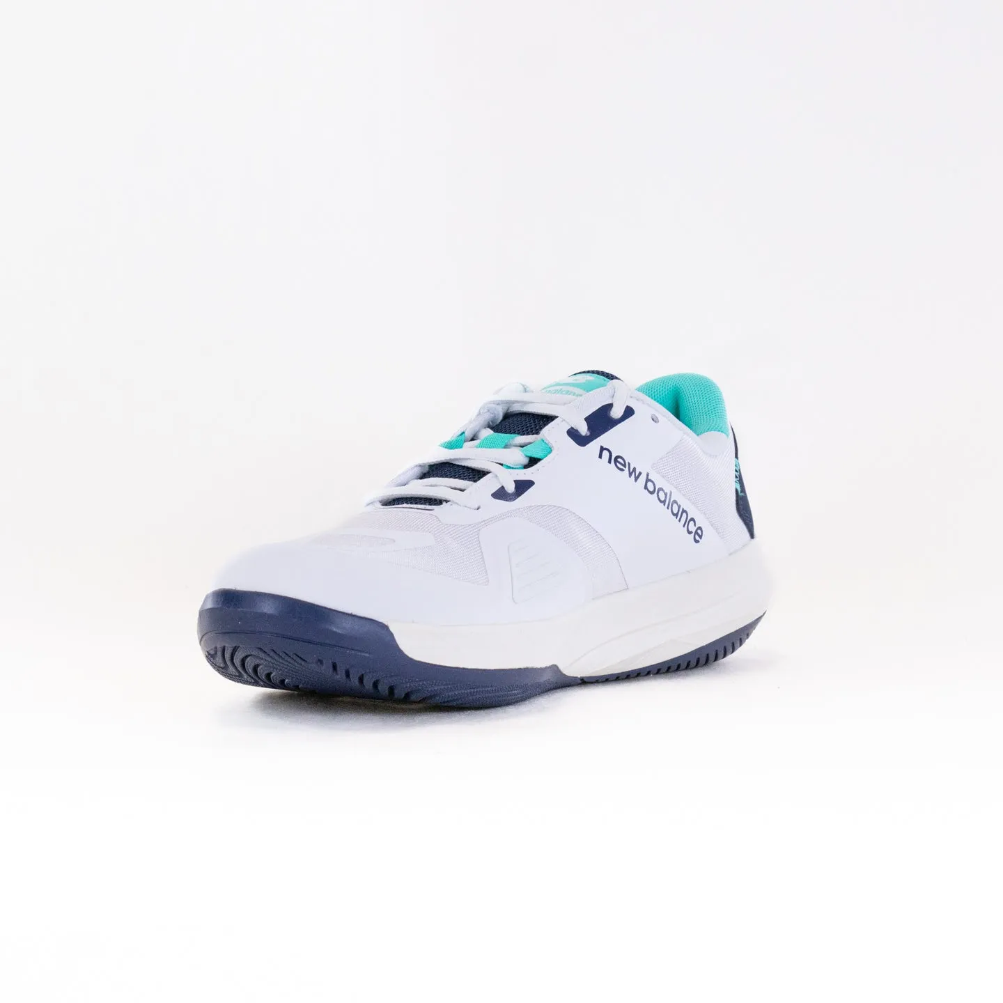 New Balance Tennis-Hard Court (Men's) - White/Blue sport thrill