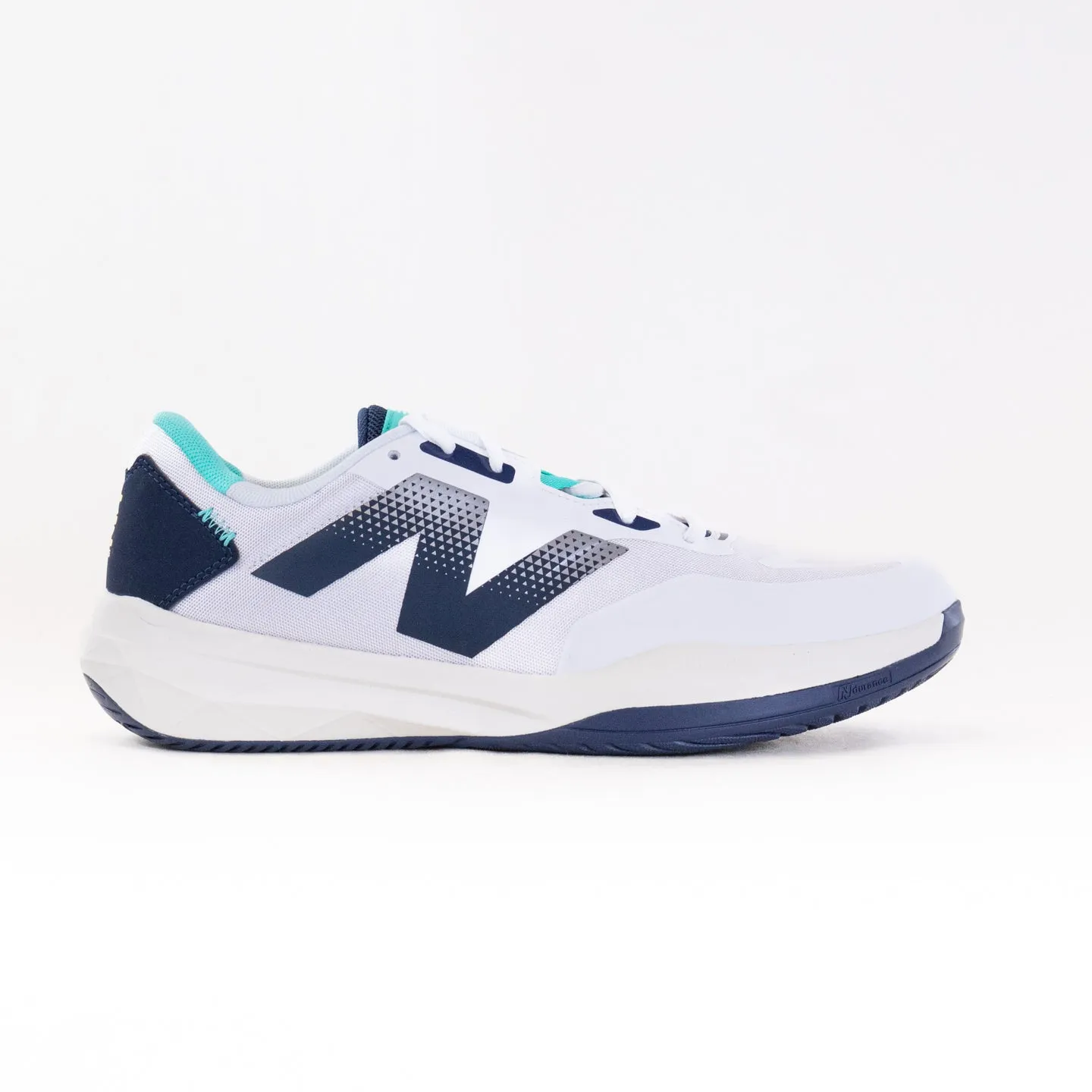 New Balance Tennis-Hard Court (Men's) - White/Blue mobility gear