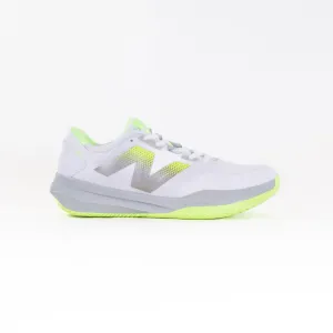 New Balance Tennis-Hard Court (Women's) - White Green rush trail
