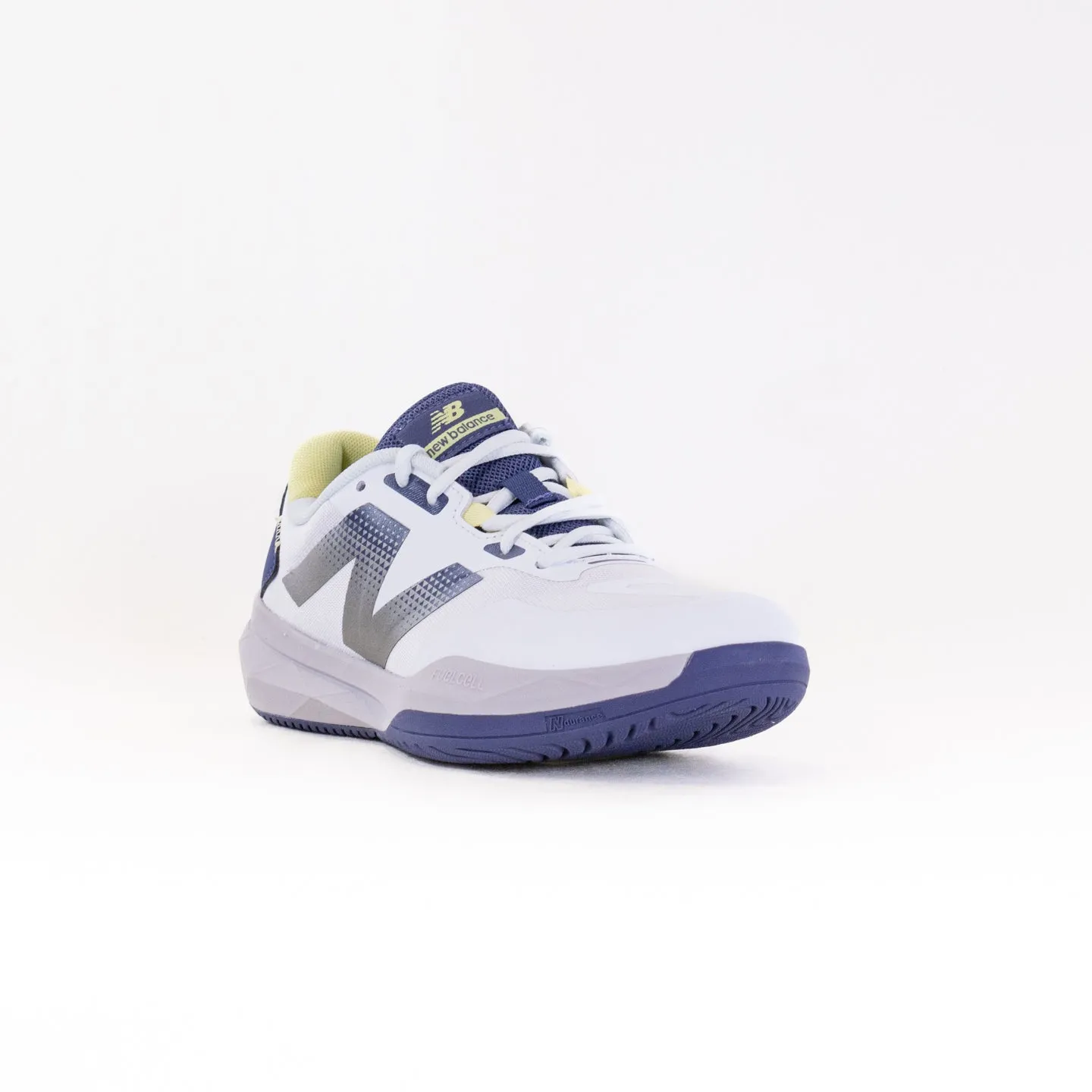 New Balance Tennis-Hard Court (Women's) - White/Blue heel energy