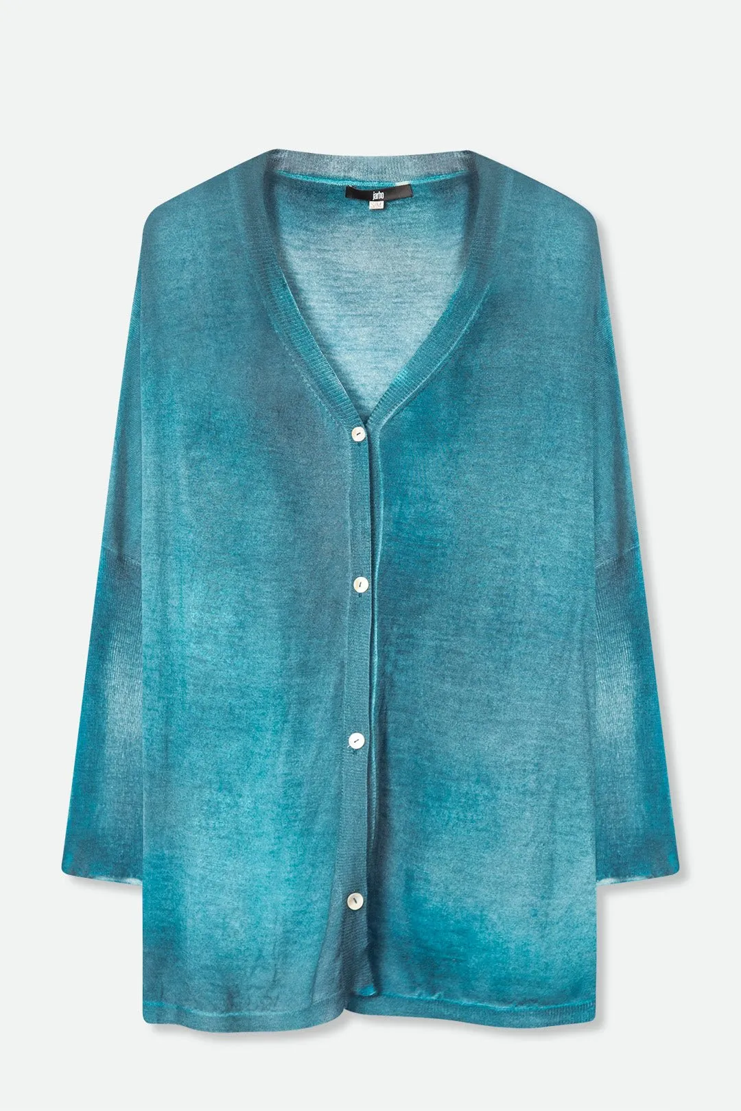 NOA CARDIGAN IN HAND-DYED LIGHTWEIGHT CASHMERE design retreat