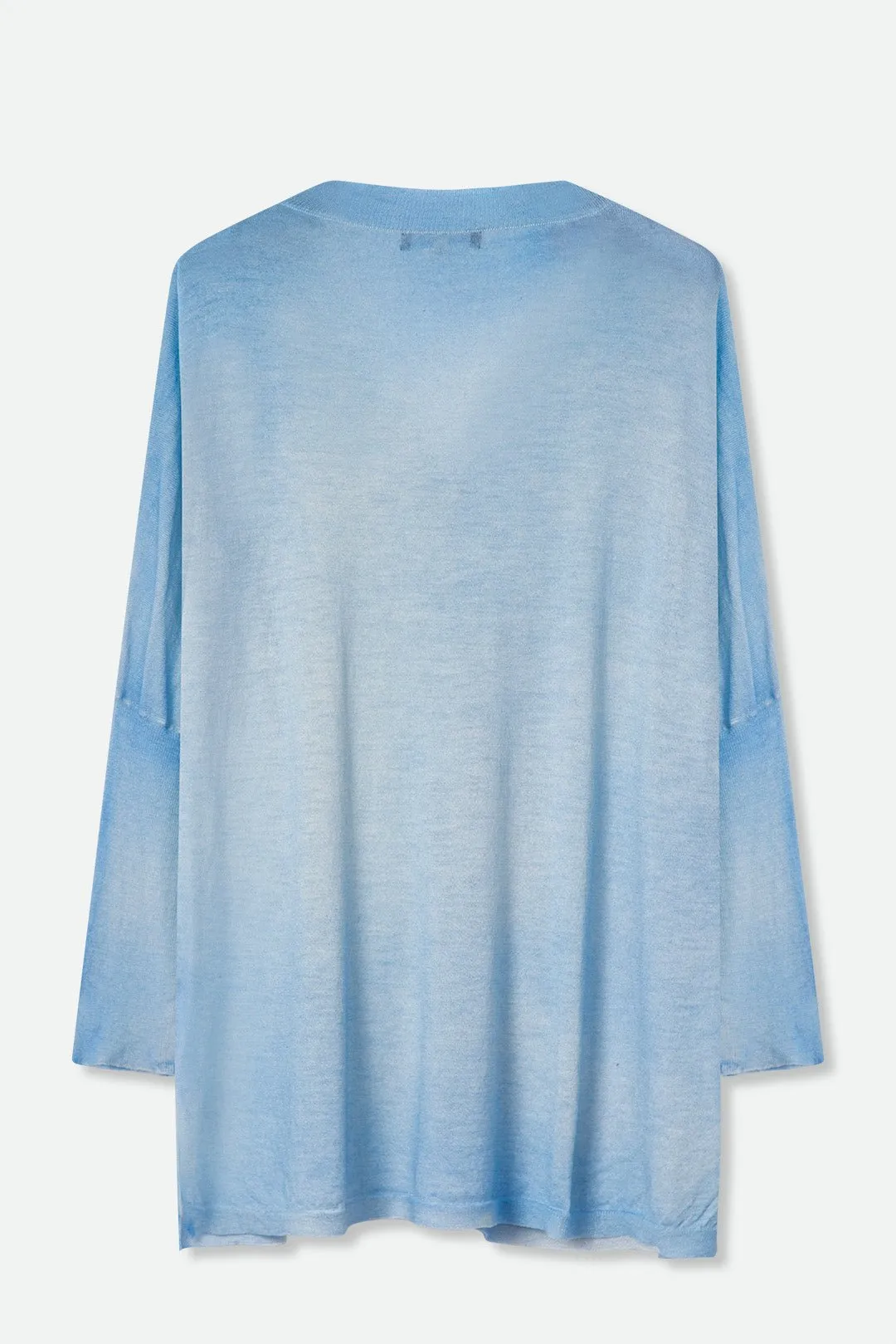 NOA CARDIGAN IN HAND-DYED LIGHTWEIGHT CASHMERE home comfort