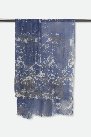 NORDIC SHORE SCARF IN HAND DYED CASHMERE airy feel NORDIC SHORE SCARF IN HAND DYED CASHMERE chic update