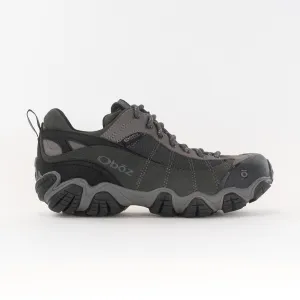 Oboz Firebrand II Low Waterproof (Men's) - Gray soft footbed