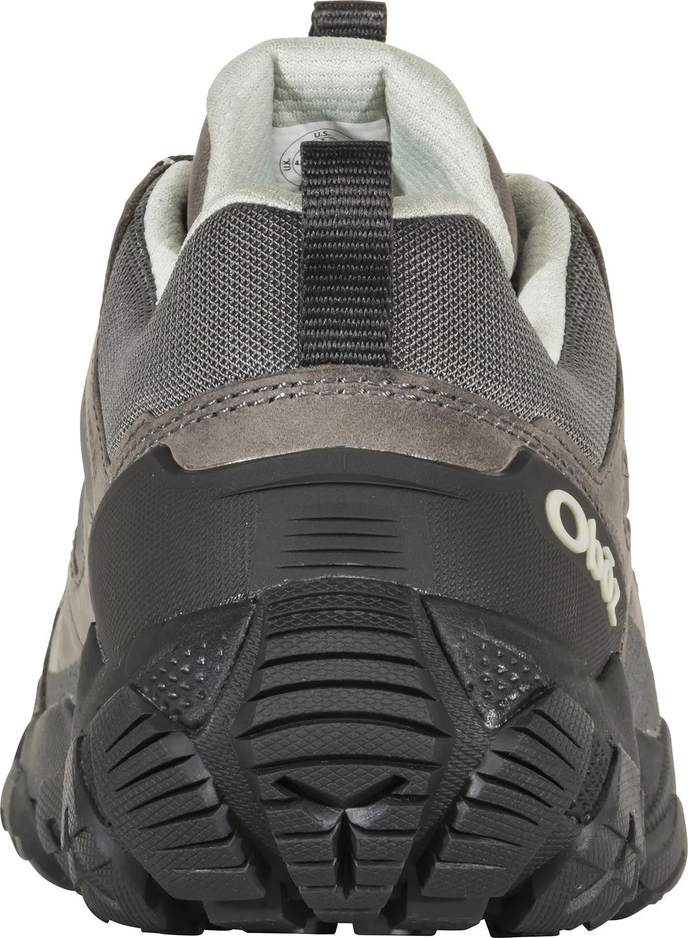 Oboz Sawtooth X Low Waterproof (Women's) - Hazy Gray dry zone