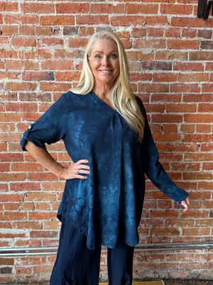 Oh My Gauze Brunch V-Neck Tunic crisp feel Oh My Gauze Brunch V-Neck Tunic beach ready