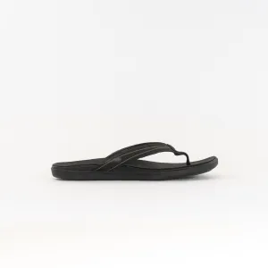 Olukai 'Aukai (Women's) - Black/Black Chill Steps Olukai 'Aukai (Women's) - Black/Black No Fuss