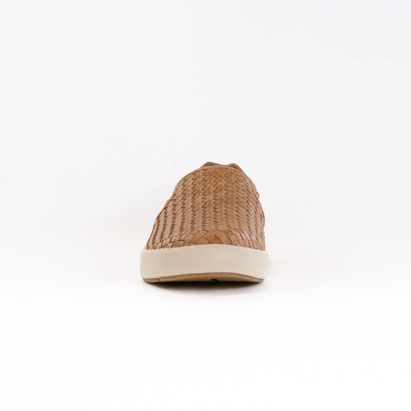 Olukai Lae'ahi Lauhala (Men's) - Fox/Fox padded ankle