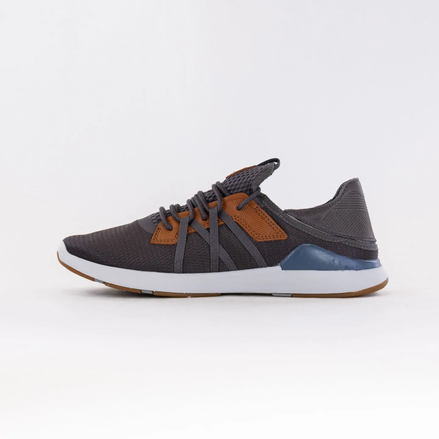 Olukai Mio Li (Men's) - Pavement/Vintage Indigo night steps
