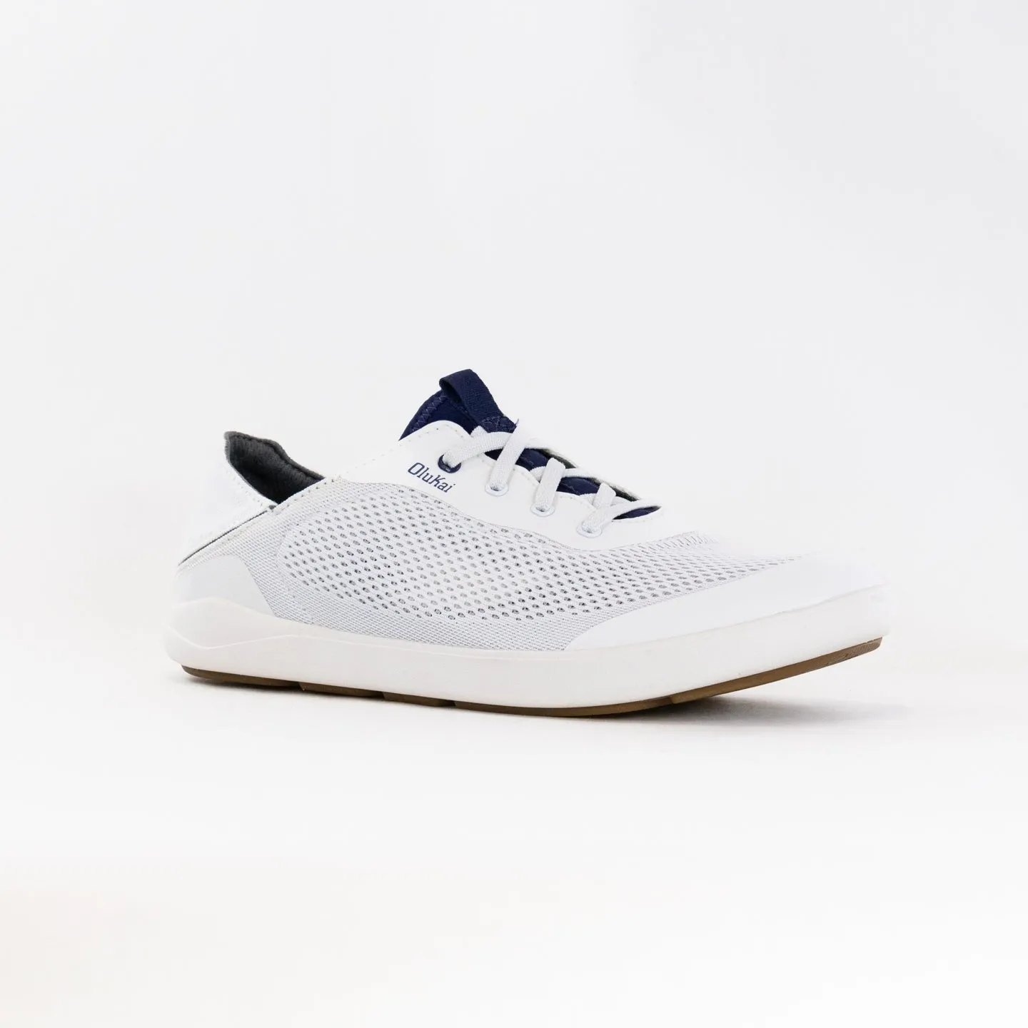 Olukai Moku Pae (Men's) - Bright White/Pacifica ice terrain