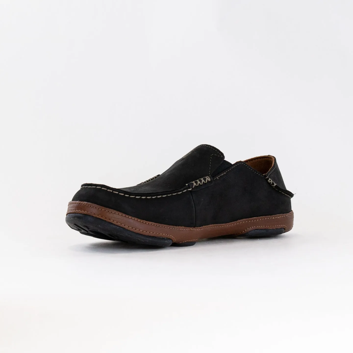 Olukai Moloa (Men's) - Black/Toffee shock proof