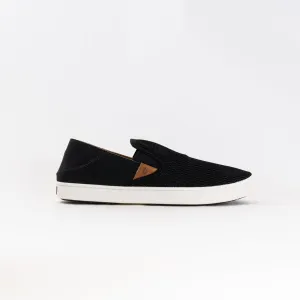 Olukai Pehuea (Women's) - Black/Black swollen feet Olukai Pehuea (Women's) - Black/Black seasonless design