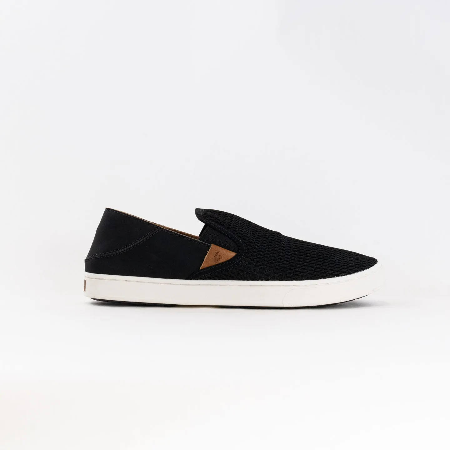 Olukai Pehuea (Women's) - Black/Black firm lock