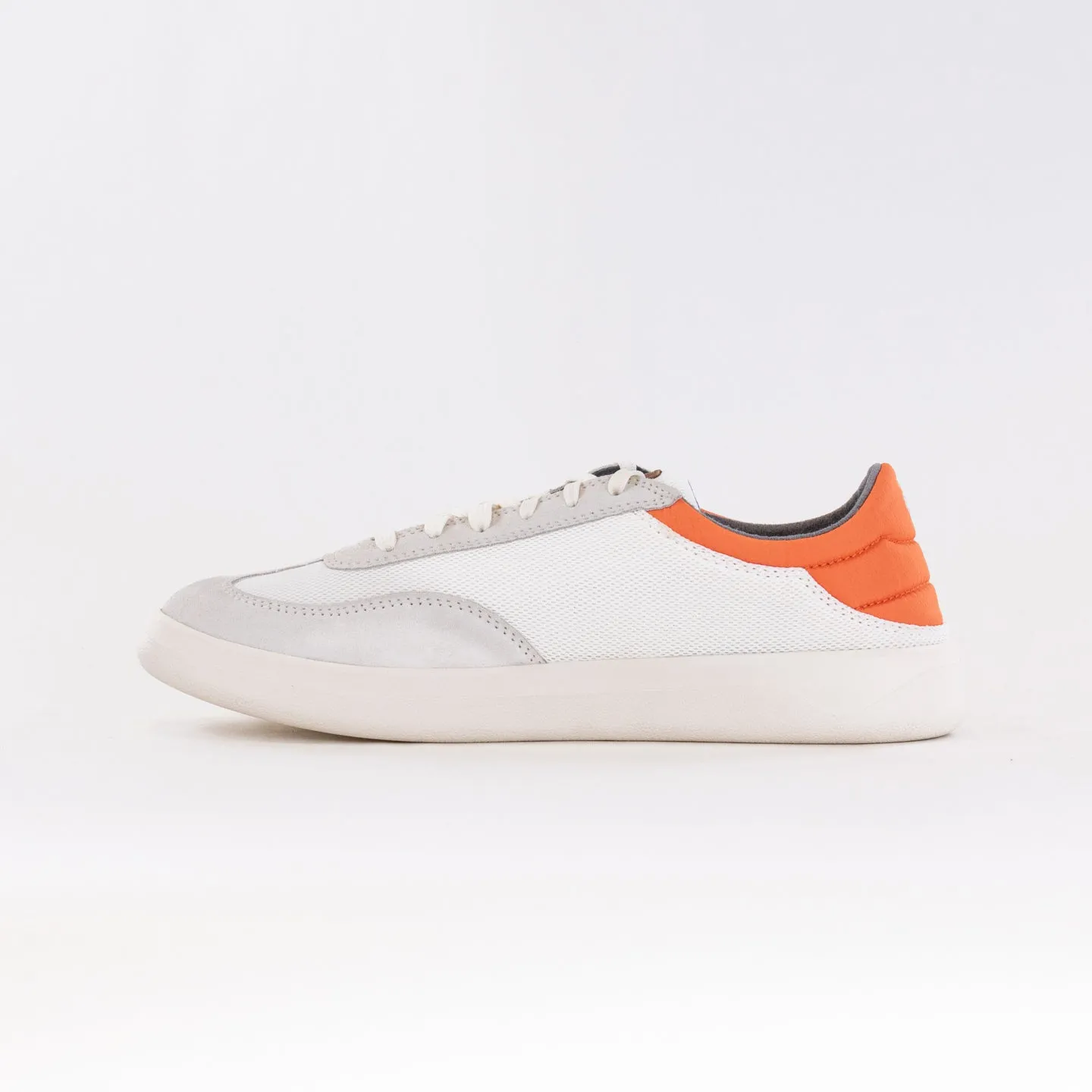 Olukai Punini (Men's) - Off White/Molten Orange wet defense