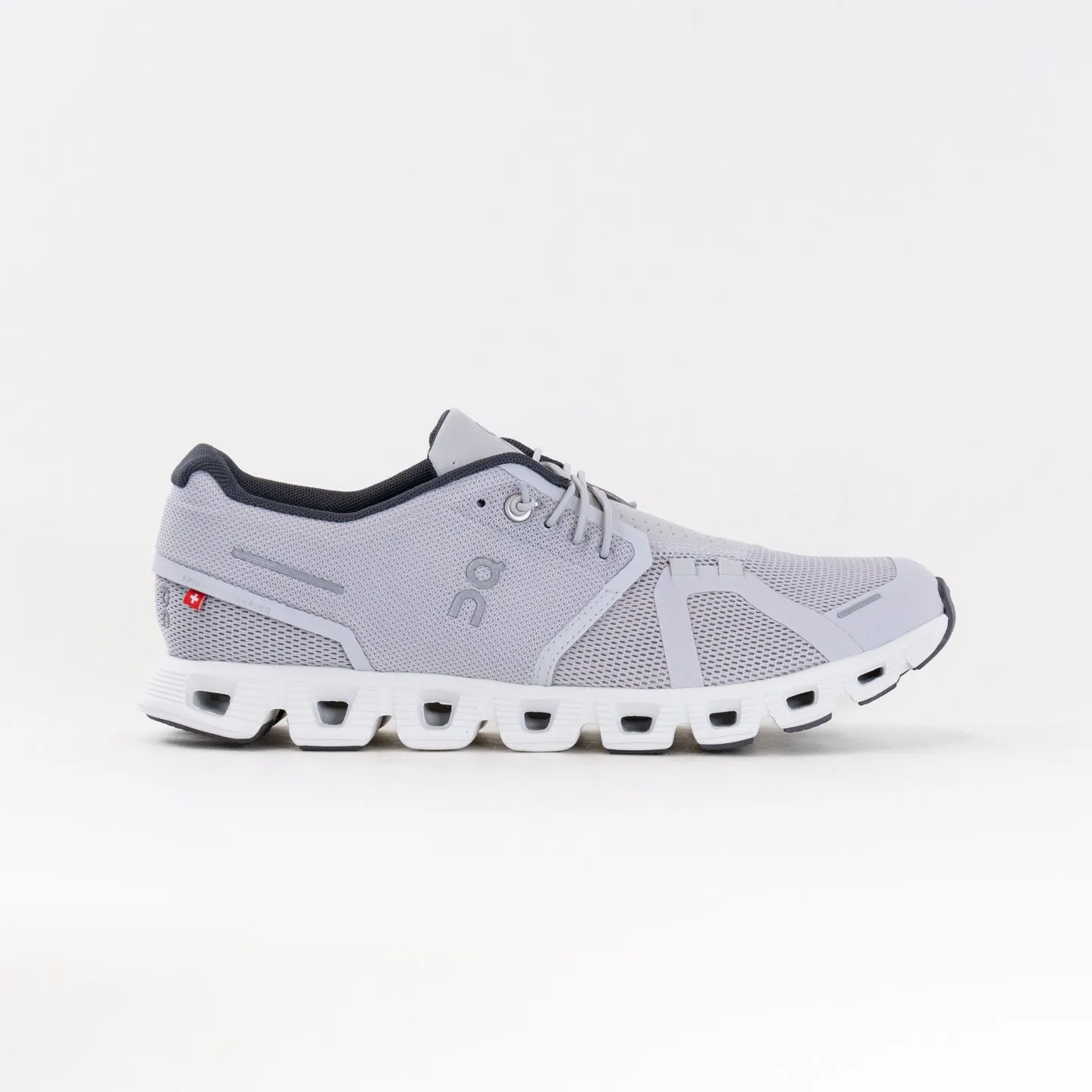 On Cloud 5 (Men's) - Glacier/White pace flow