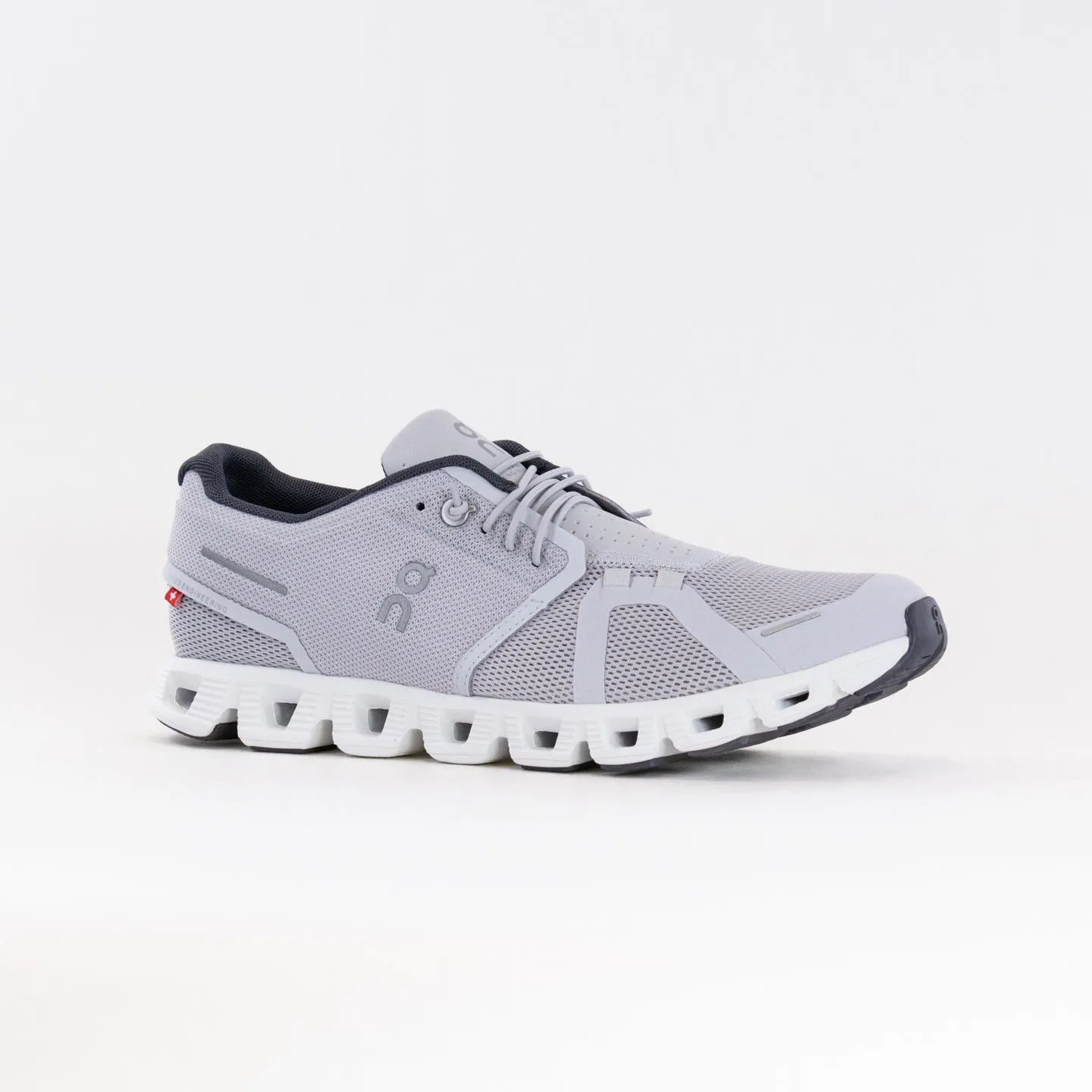 On Cloud 5 (Men's) - Glacier/White pavement gear