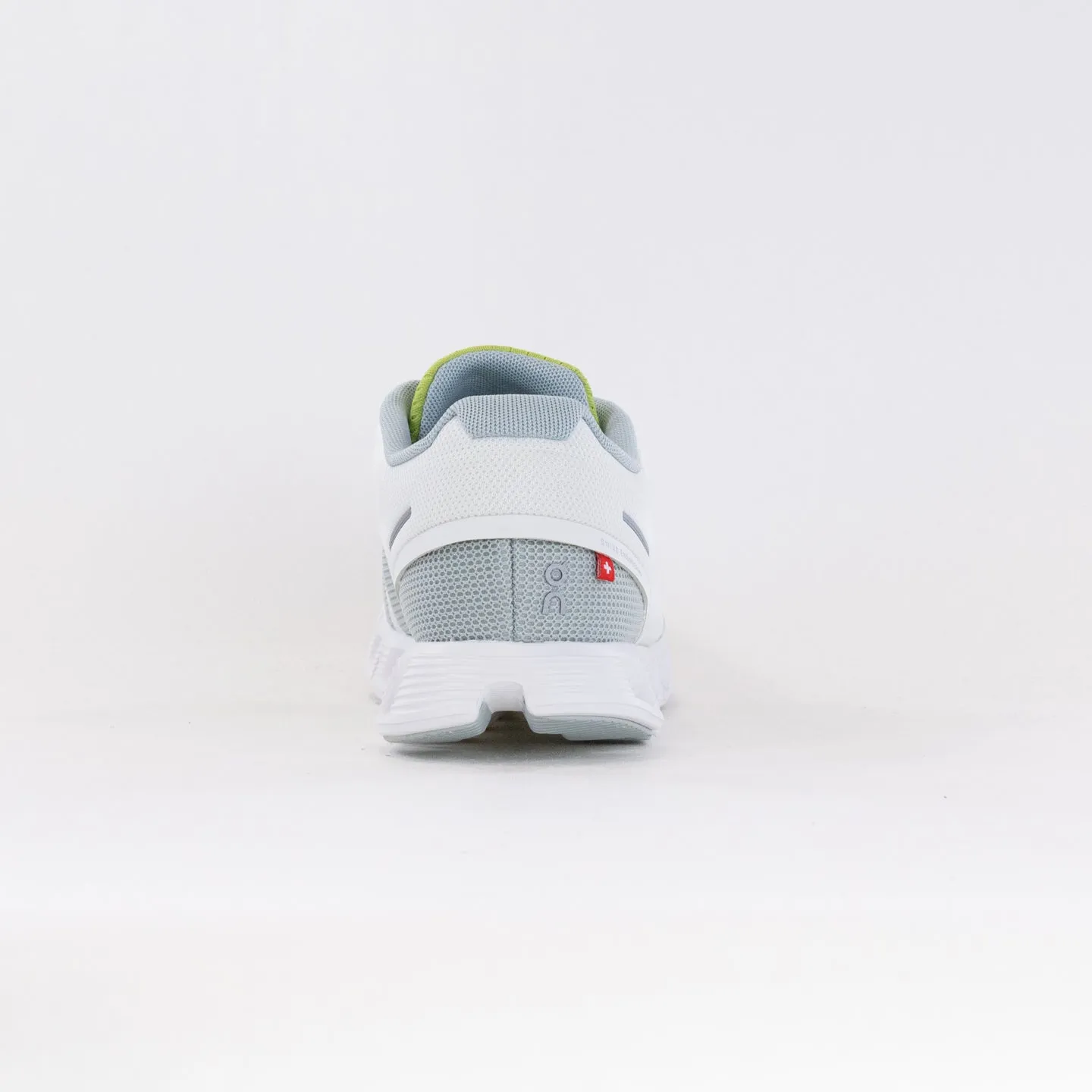 On Cloud 5 Push (Women's) - Glacier/Zest stretch knit