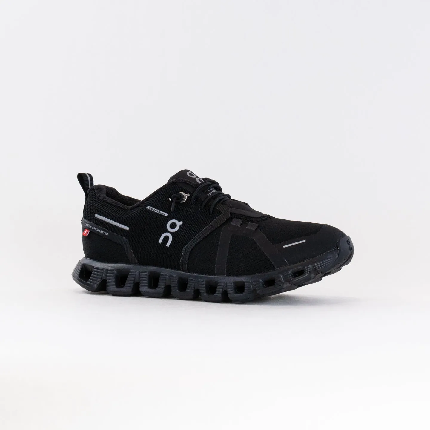 On Cloud 5 Waterproof (Women's) - All Black energy push