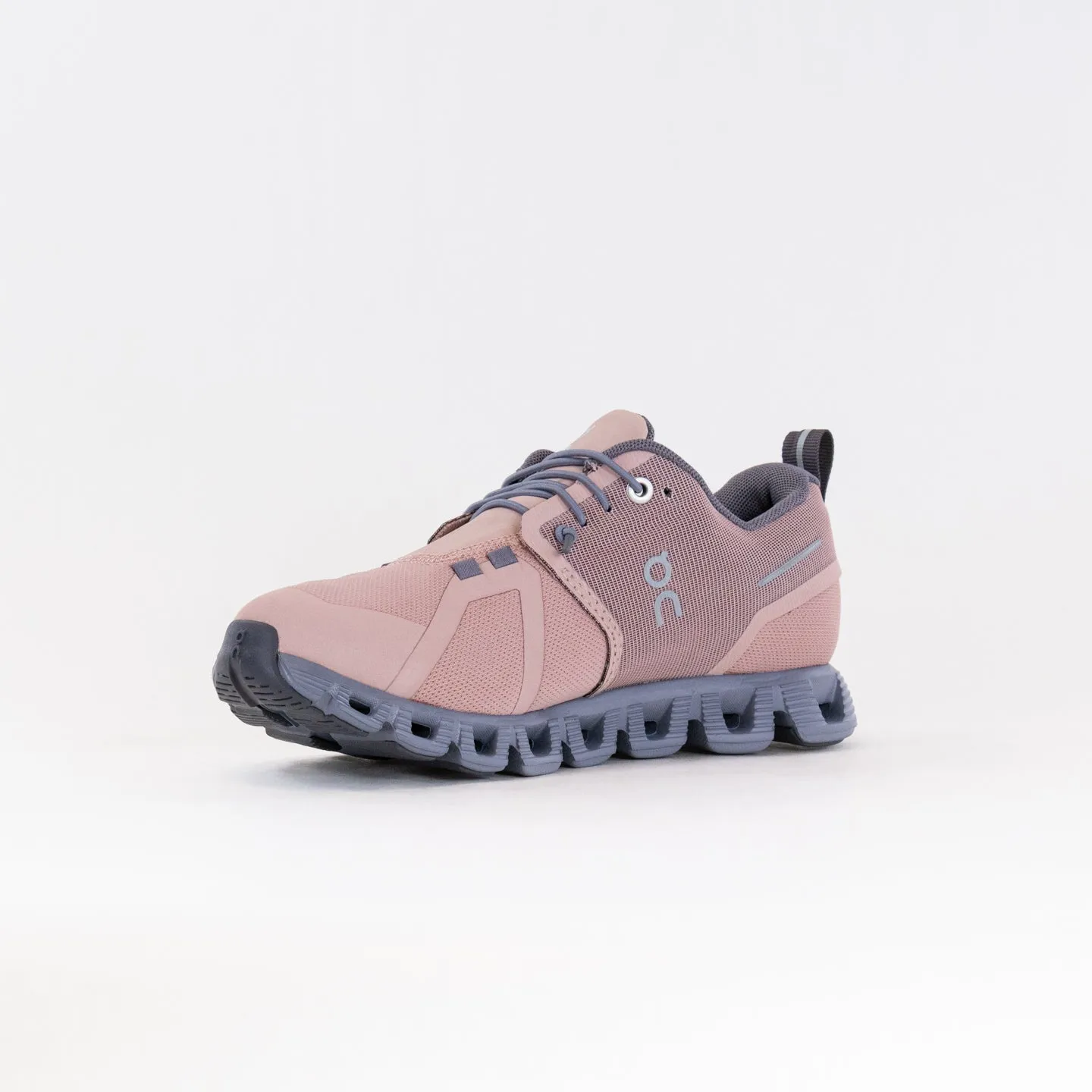 On Cloud 5 Waterproof (Women's) - Rose/Fossil quick land