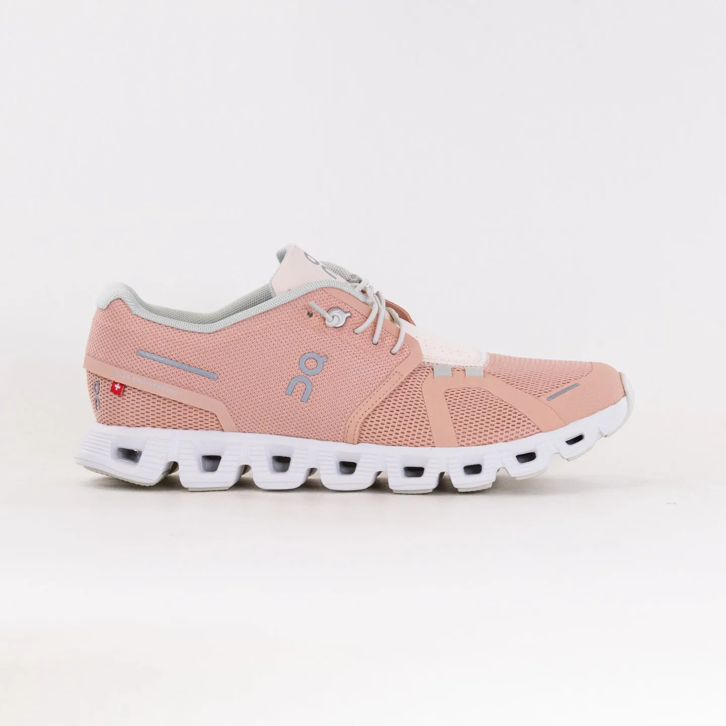 On Cloud 5 (Women's) - Rose/Shell power stride
