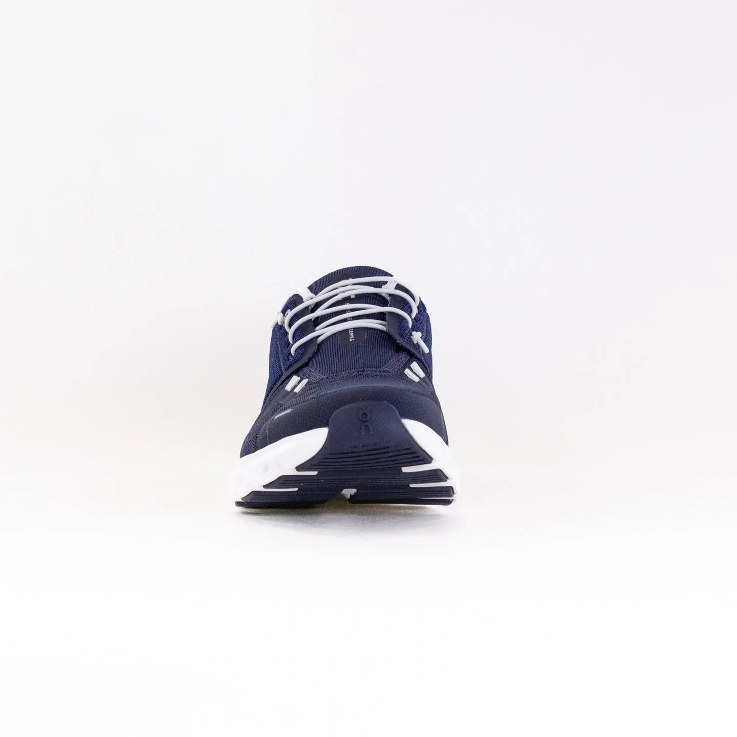On Cloud 6 (Men's) - Midnight/White stretch knit