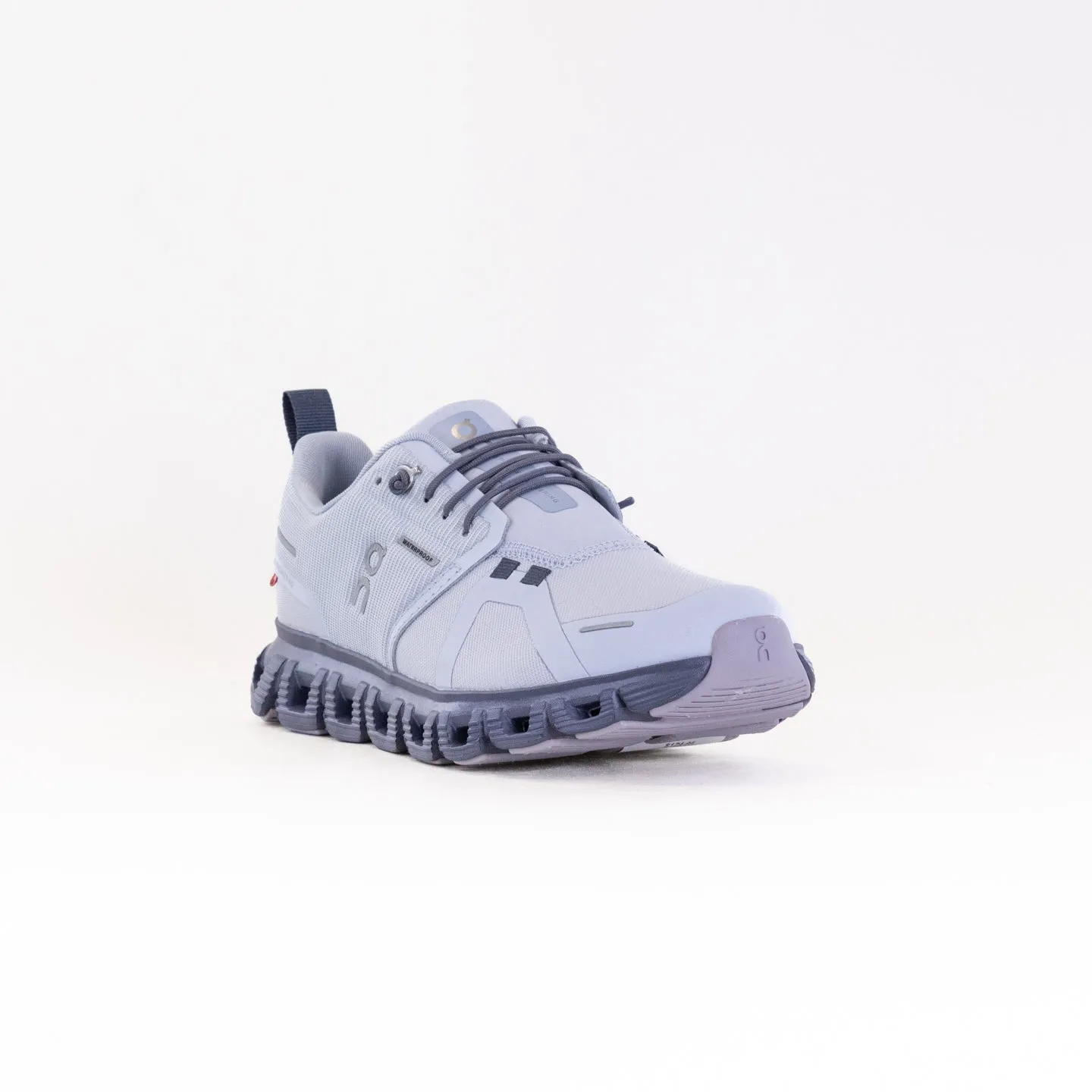 On Cloud 6 Waterproof (Women's) - Heather/Metal grip vibe