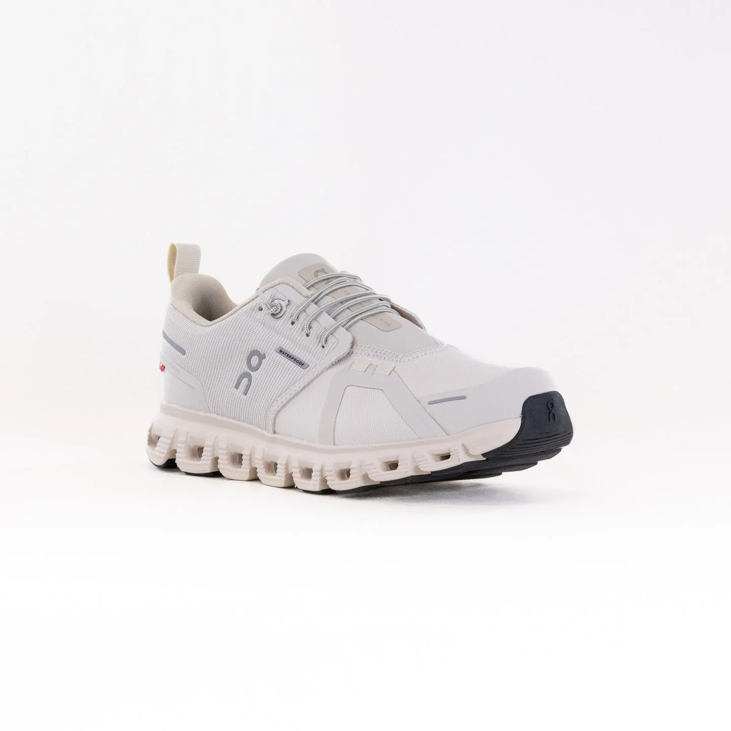 On Cloud 6 Waterproof (Women's) - Pearl/Cream bounce zone