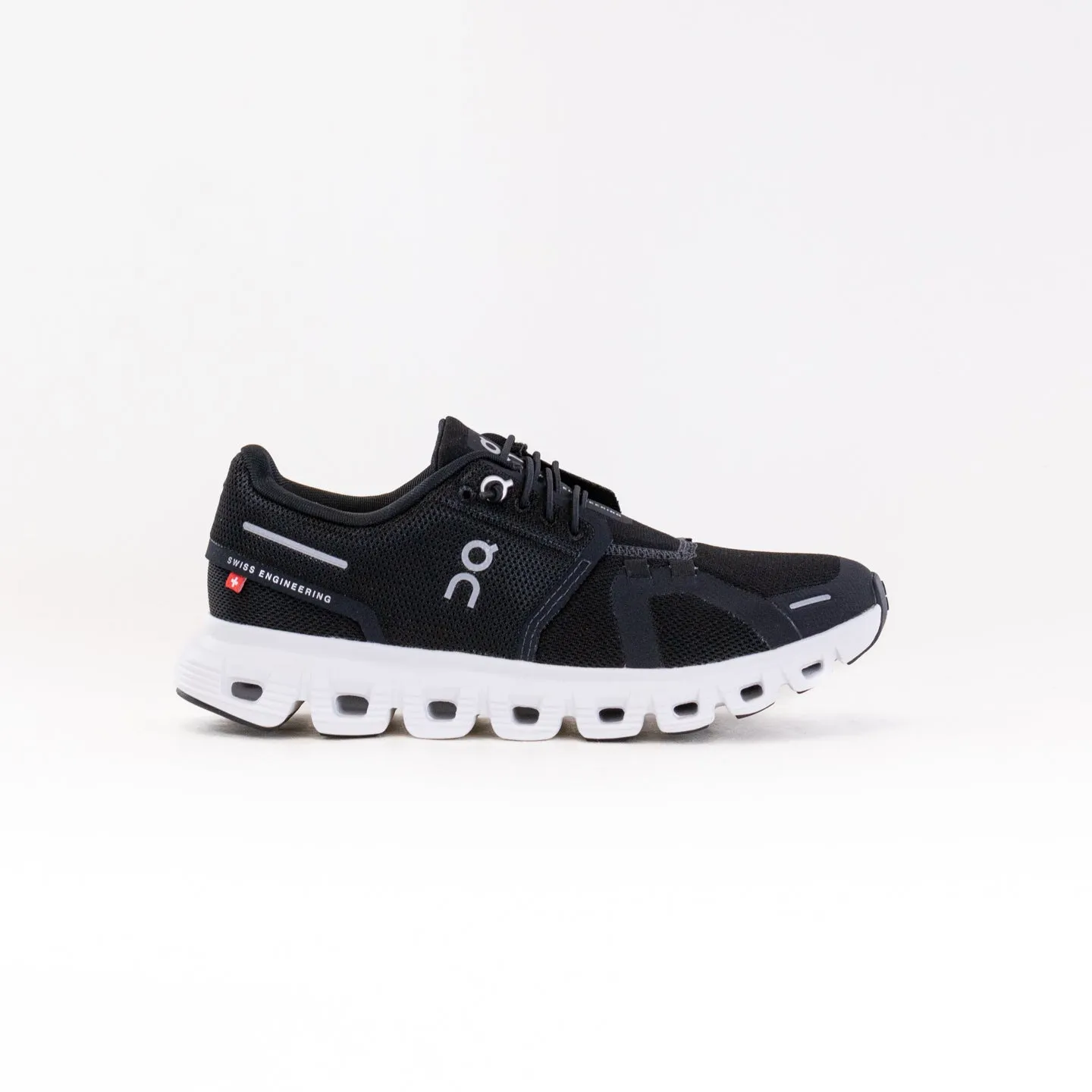 On Cloud 6 (Women's) - Black/White quick land