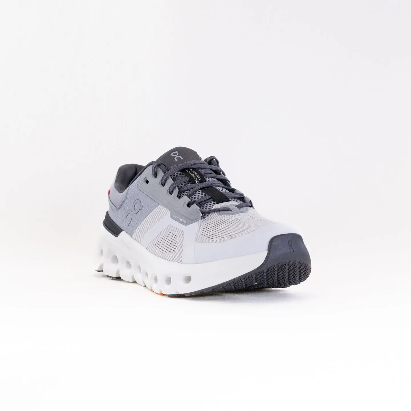 On Cloudrunner 2 (Men's) - Wolf/Ivory sweat flow