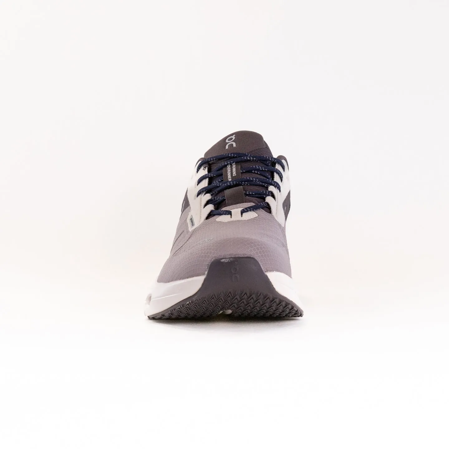On Cloudrunner Waterproof 2 (Men's) - Zinc/Midnight friction lock