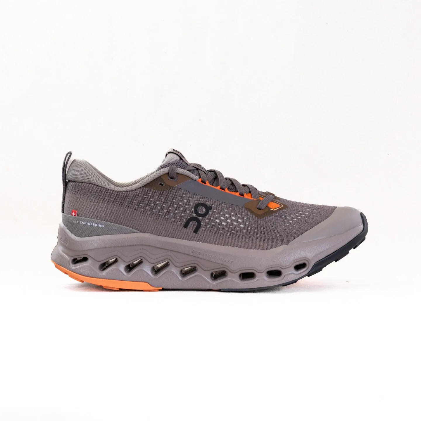 On Cloudsurfer Trail 2 (Men's) - Eclipse/Cinder sweat free