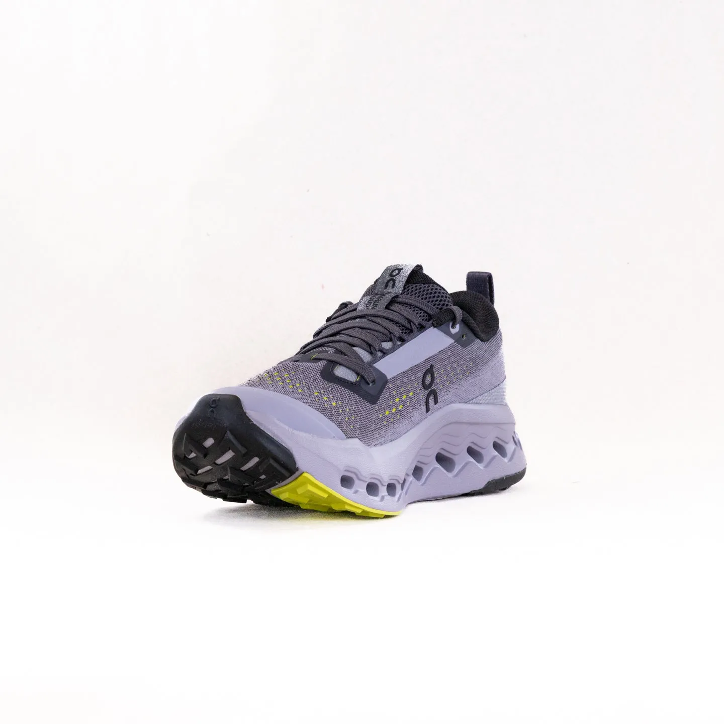 On Cloudsurfer Trail 2 (Women's) - Iron/Lilac arch curve