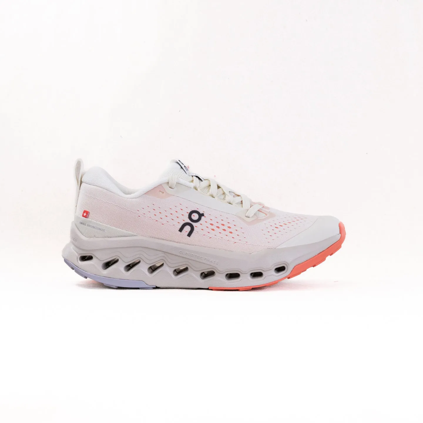 On Cloudsurfer Trail 2 (Women's) - Ivory/Salmon speed move