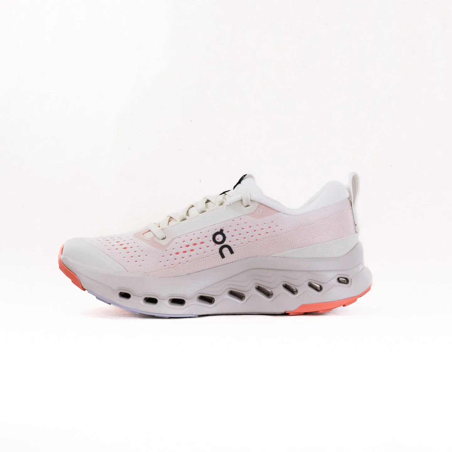On Cloudsurfer Trail 2 (Women's) - Ivory/Salmon mood wear