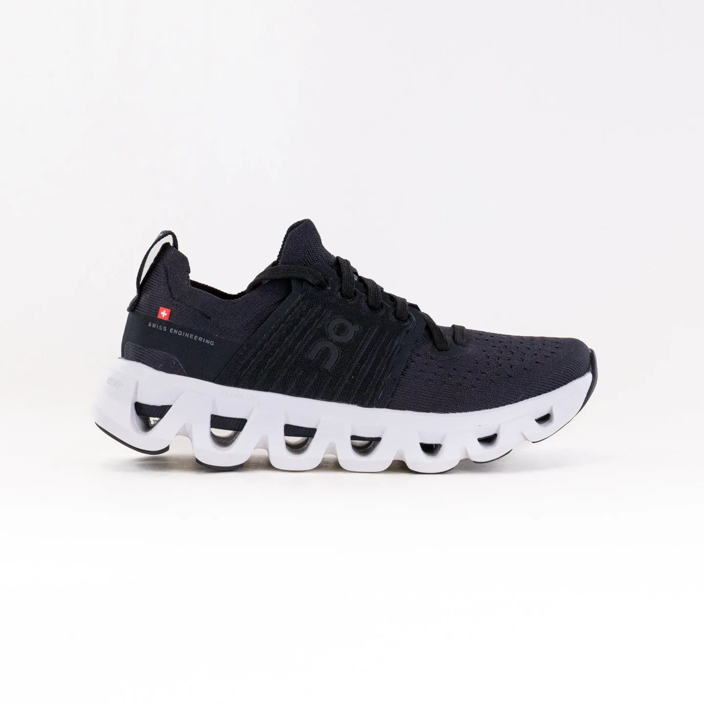 On Cloudswift 4 (Women's) - Black/White court speed