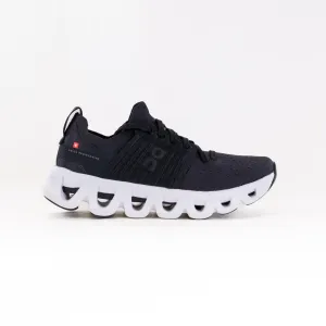 On Cloudswift 4 (Women's) - Black/White ankle ride On Cloudswift 4 (Women's) - Black/White court speed