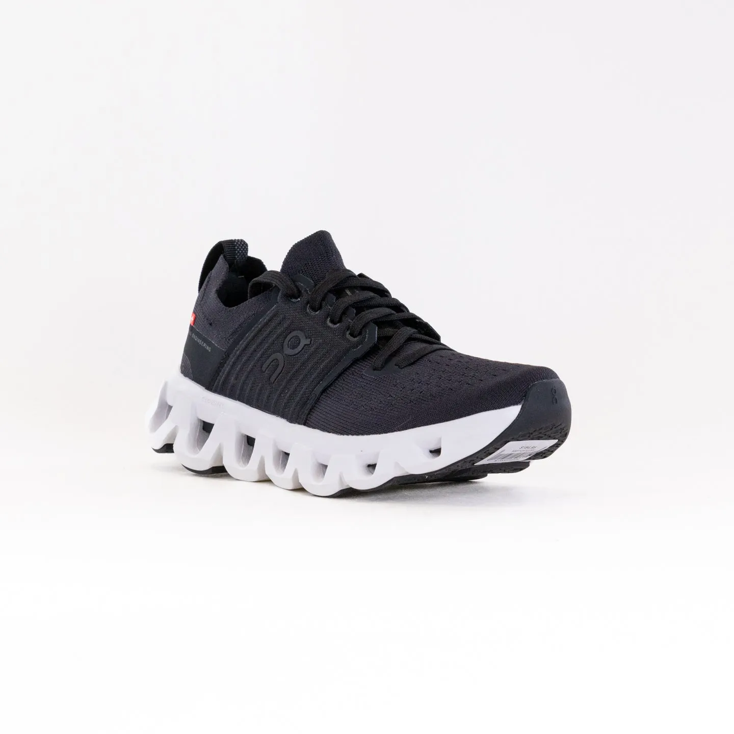 On Cloudswift 4 (Women's) - Black/White sweat shield
