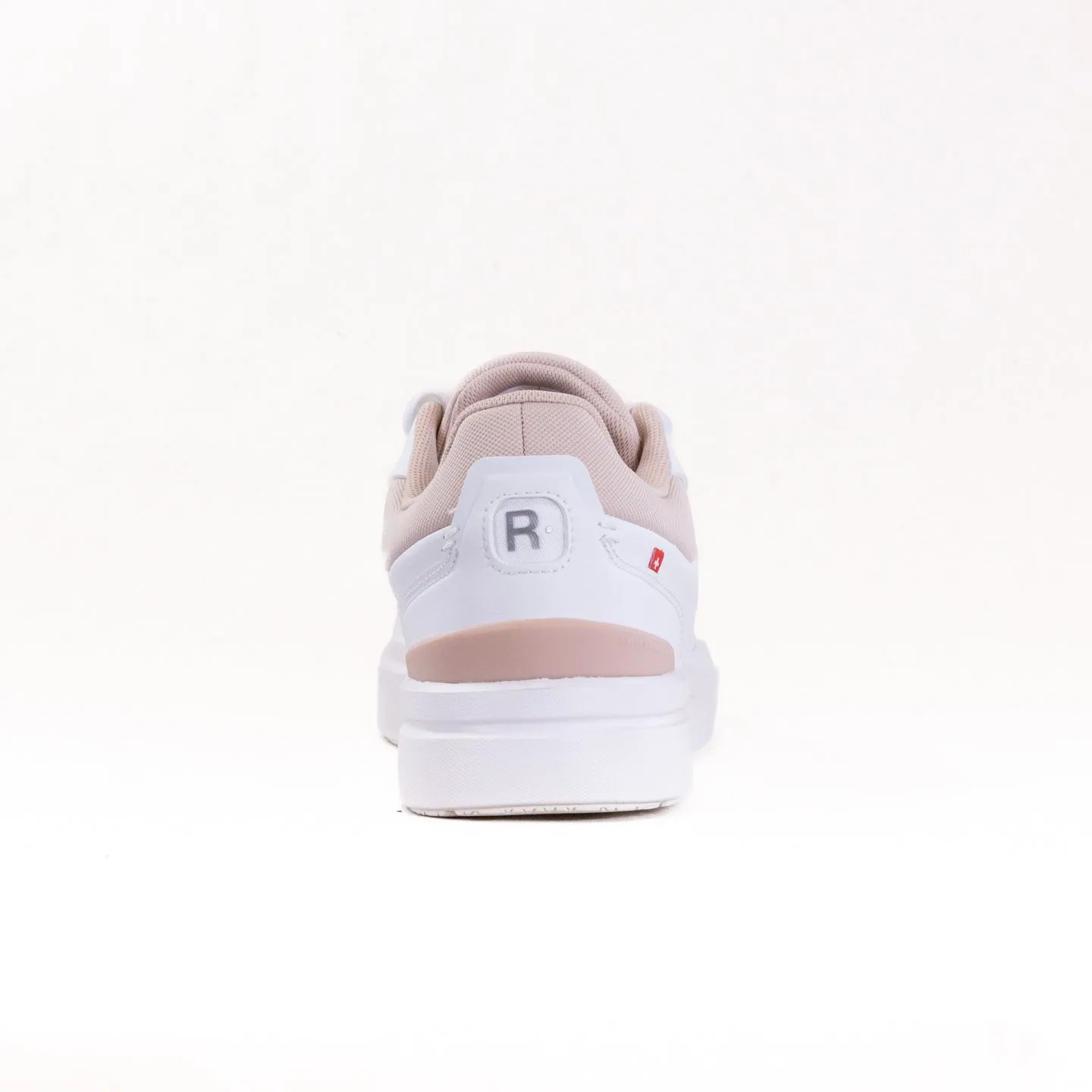 On The Roger Advantage 1 (Women's) - White/Rosehip rough path