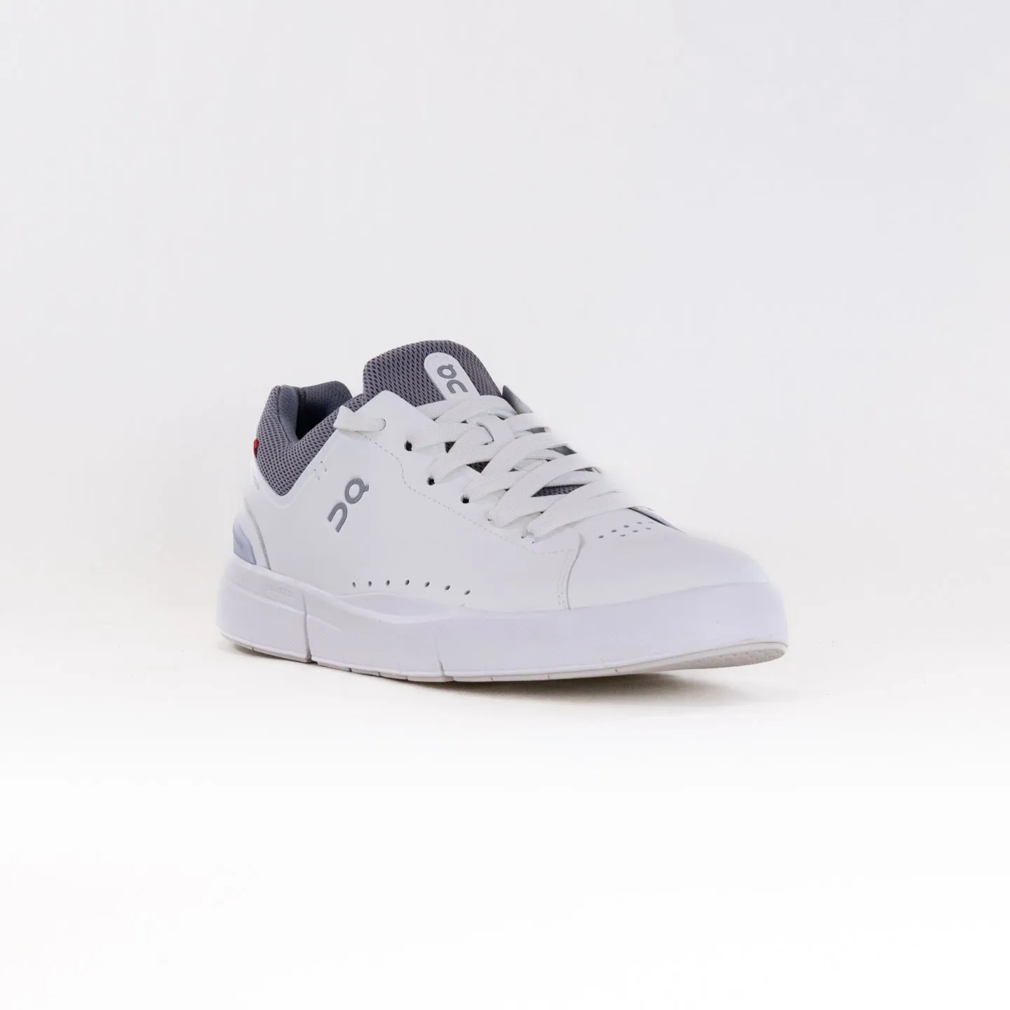 On The Roger Advantage (Men's) - White/Fossil soft ground