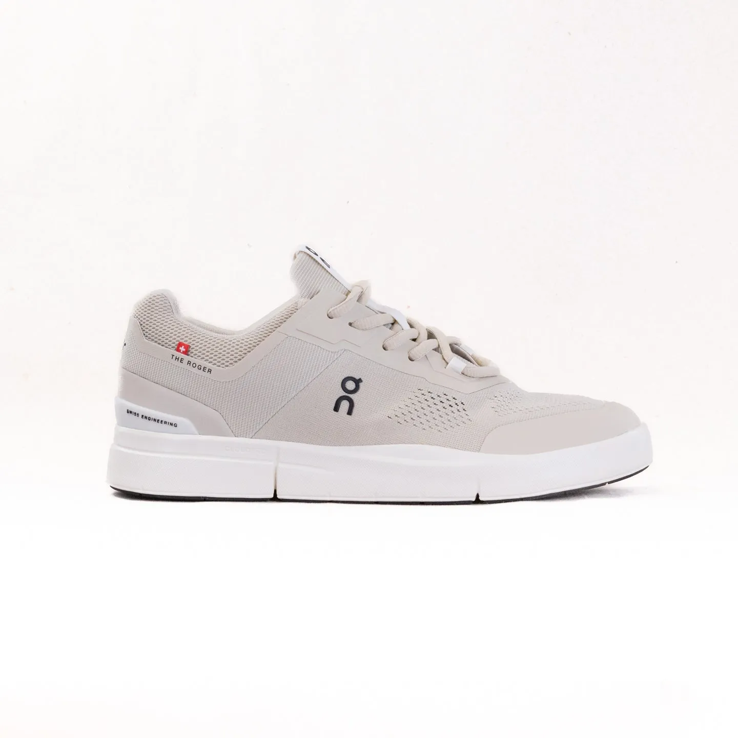 On The Roger Spin (Women's) - Sand/Ivory ankle support