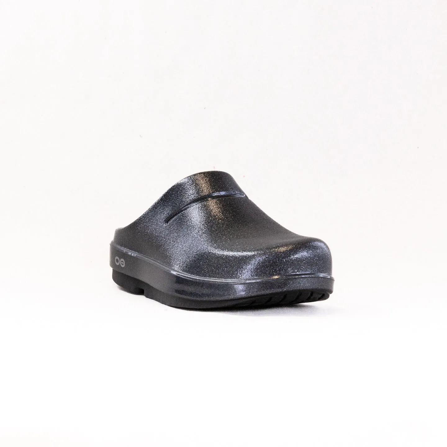 OOFOS OOCloog Clog (Women's) - Black Sparkle dry shield