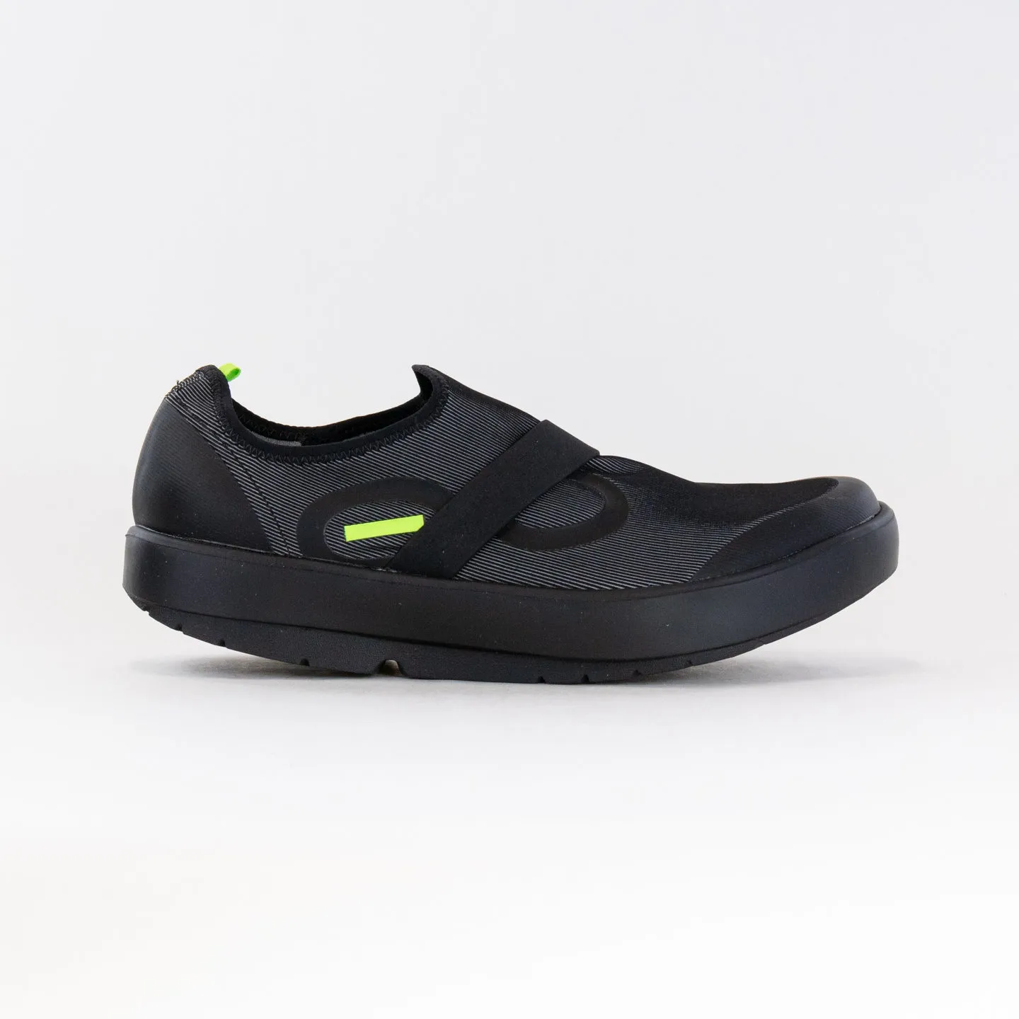 OOFOS OOmg Fibre Low (Men's) - Black/Grey multi terrain